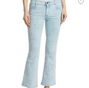 Stella McCartney Cropped Star Jeans 28